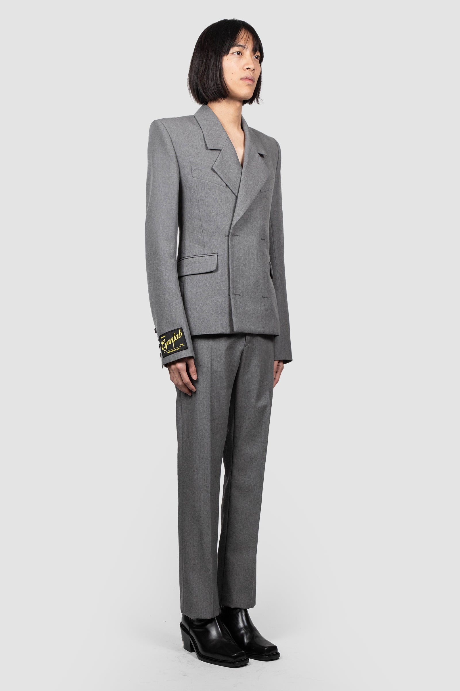 FITTED DOUBLE BREASTED JACKET