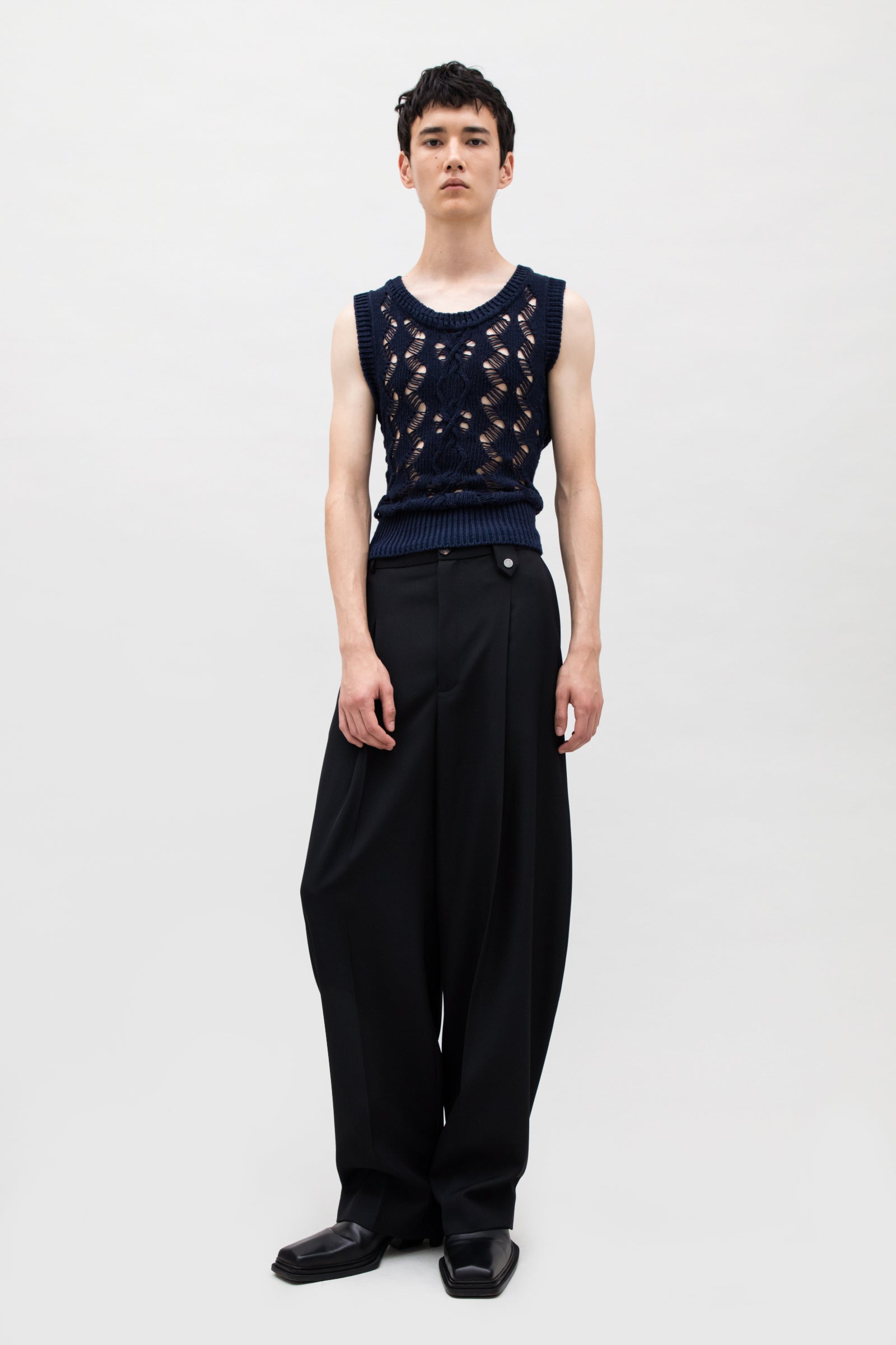 TEXTURED KNIT TANK