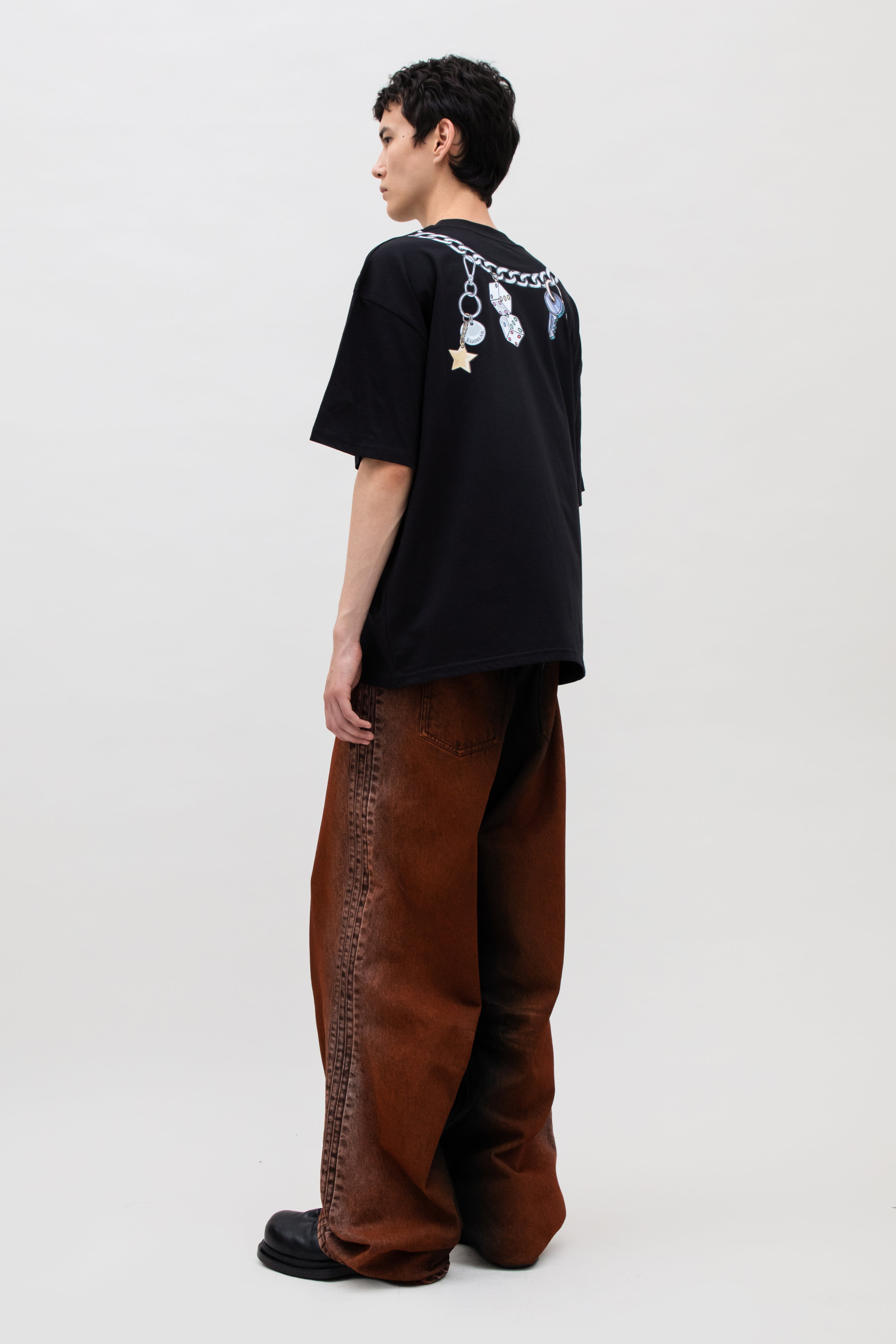 BEARBRICK X EGONLAB PRINT COTON T-SHIRT