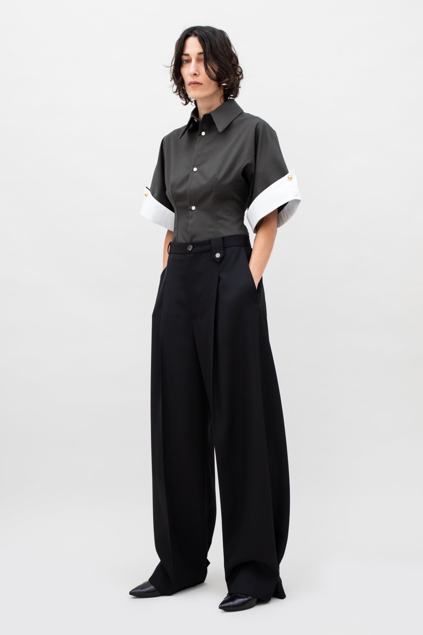 FLUID TAILORED WIDE LEG