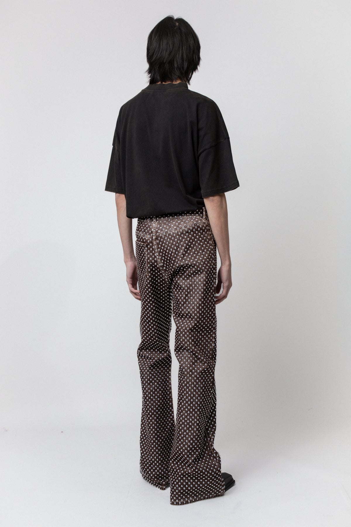 STUDS DENIM PANT