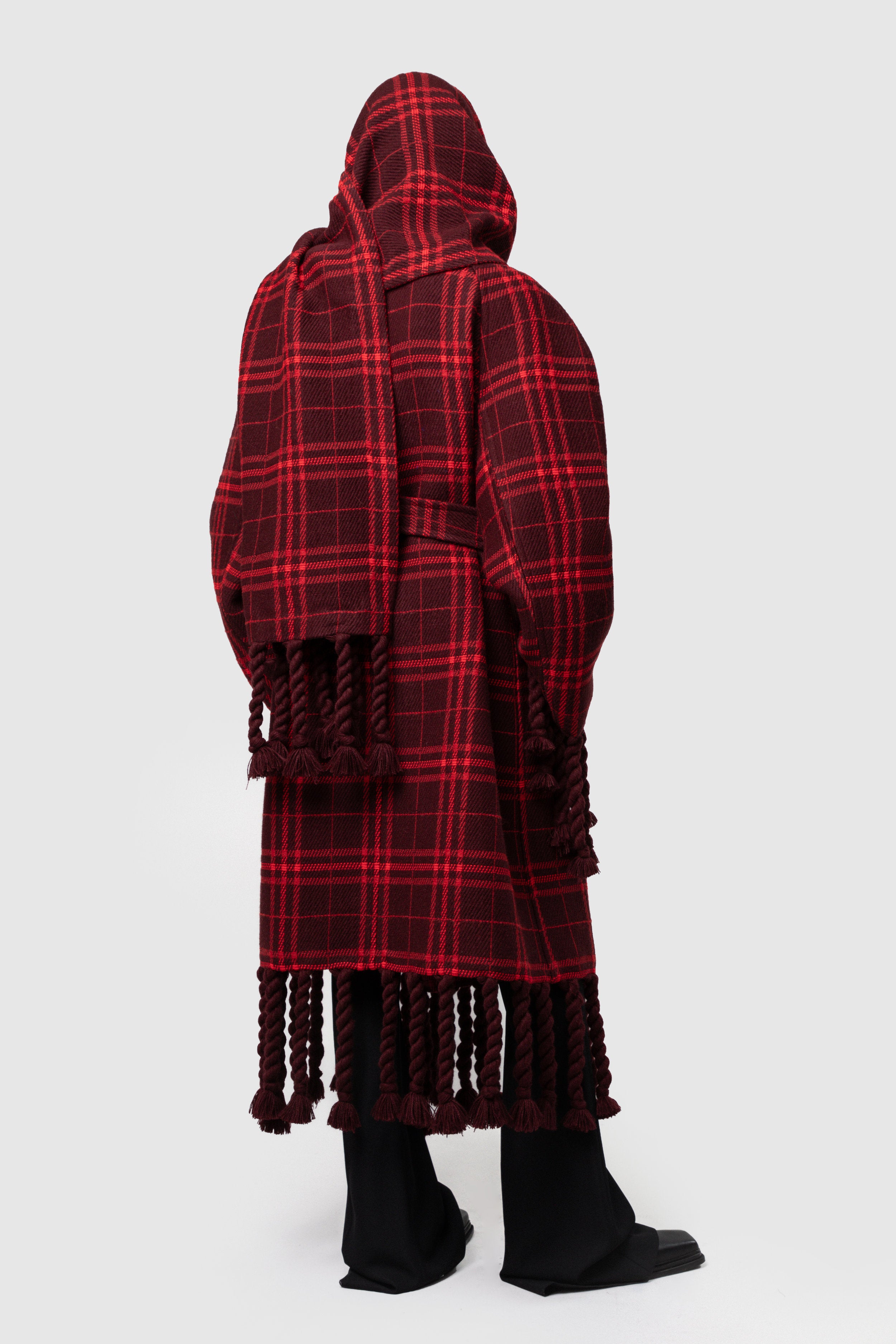FRINGED SCARF