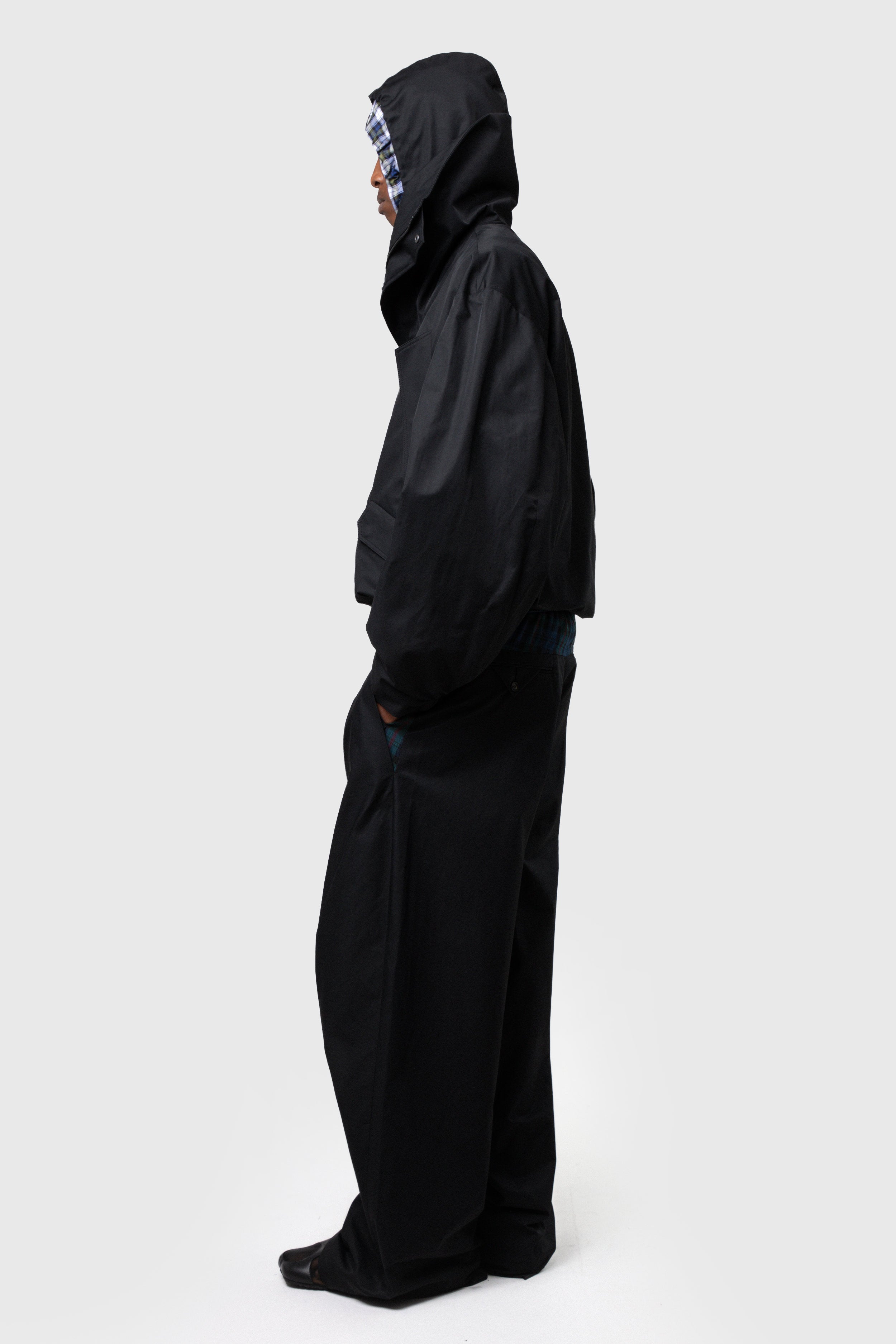 HOODED TRACK JACKET