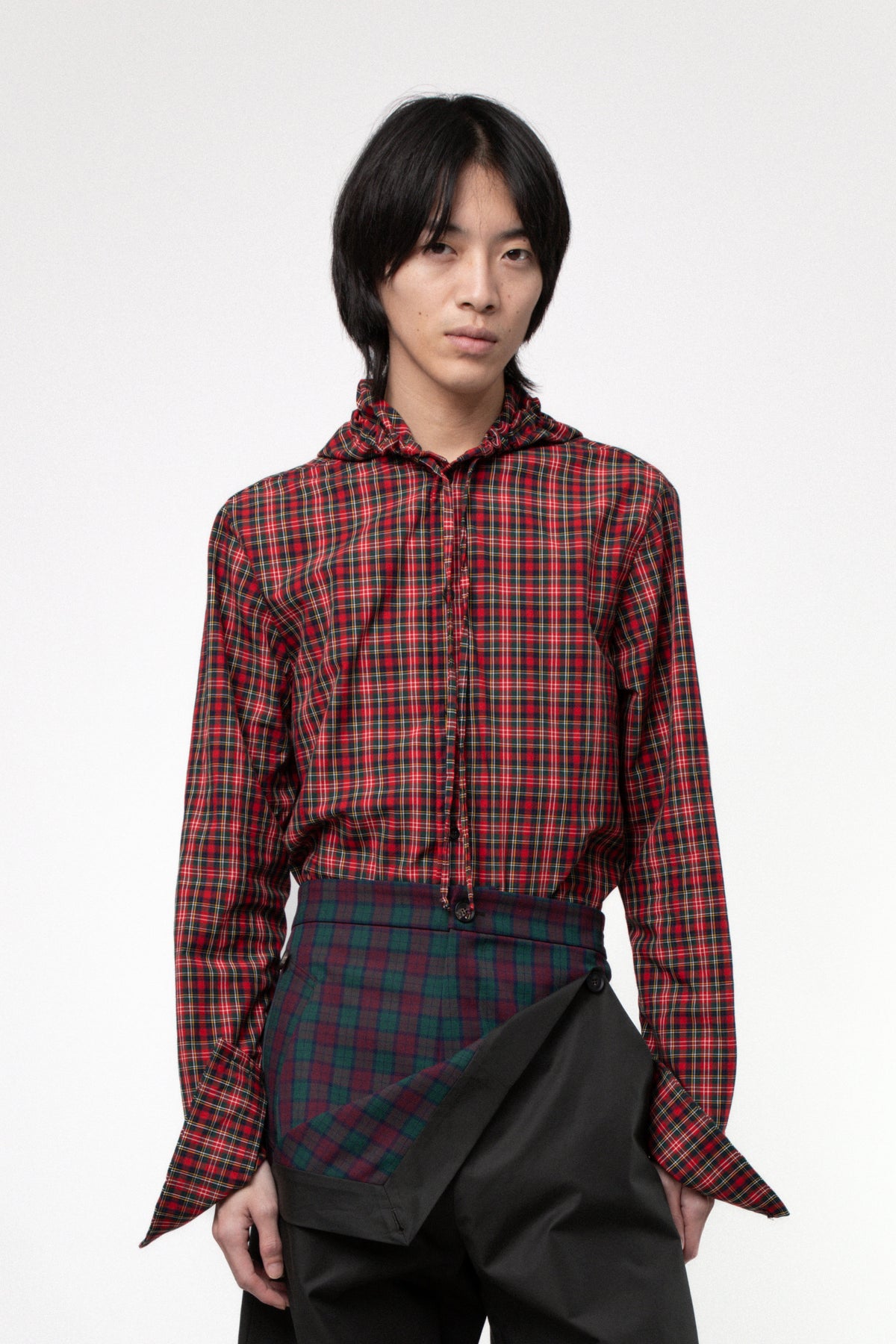 HOODED SHIRT