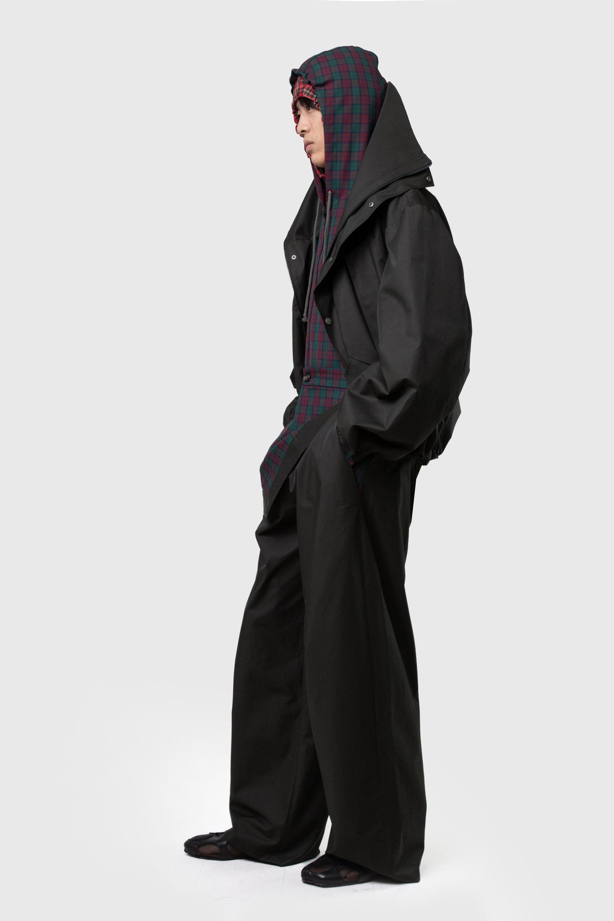 HOODED TRACK JACKET
