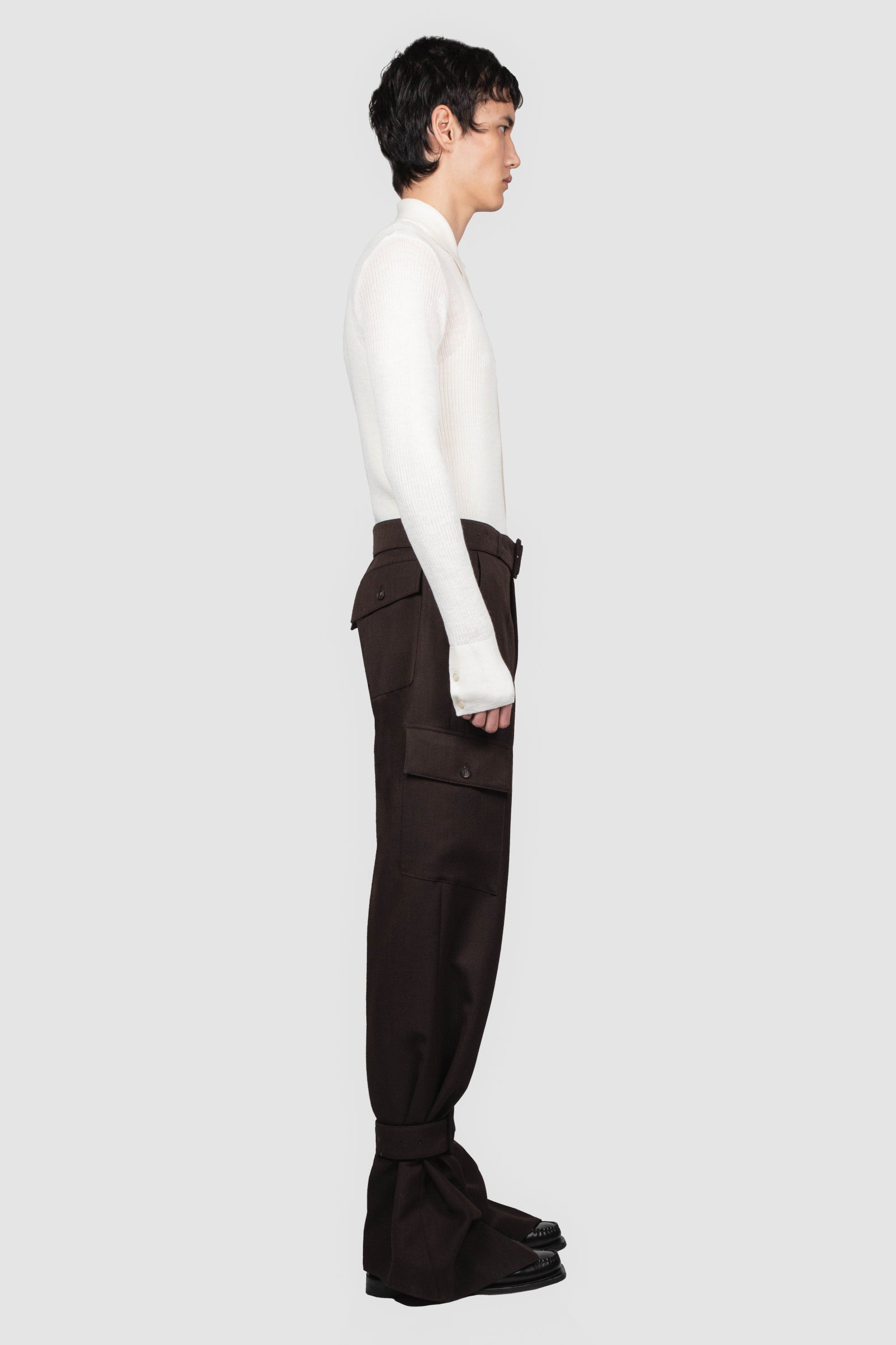 BELTED PANT