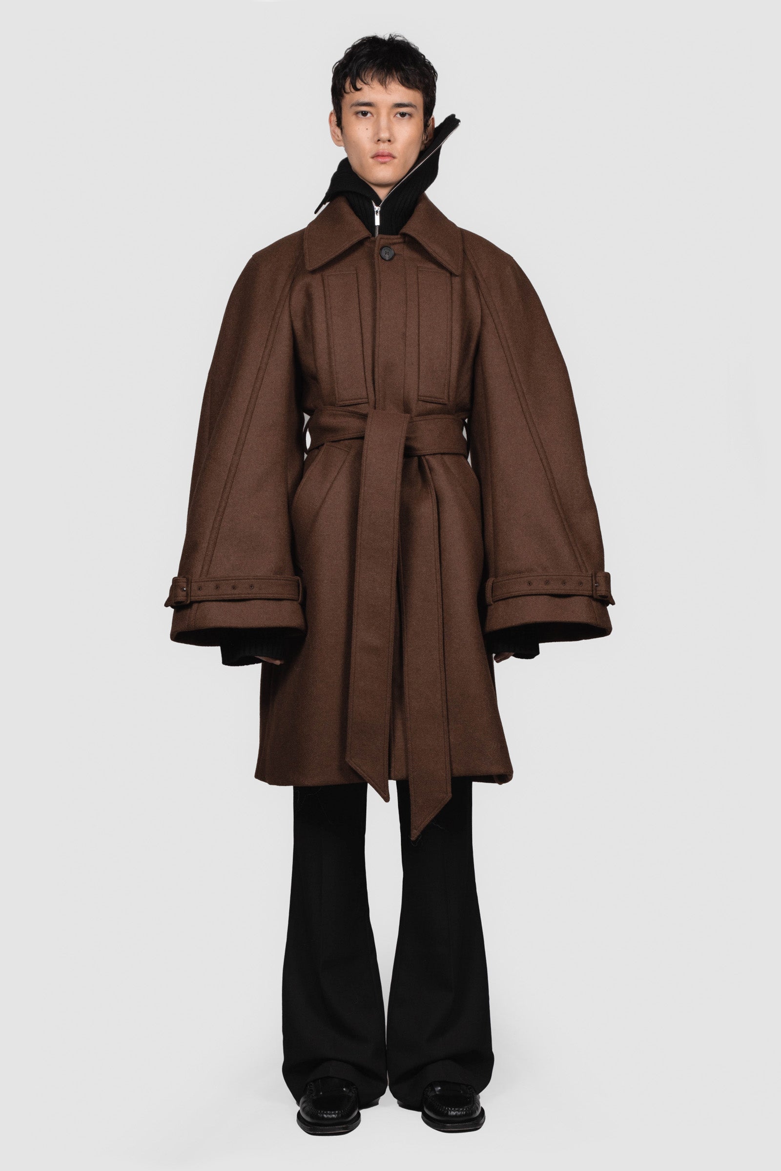 LONG RAGLAN COAT