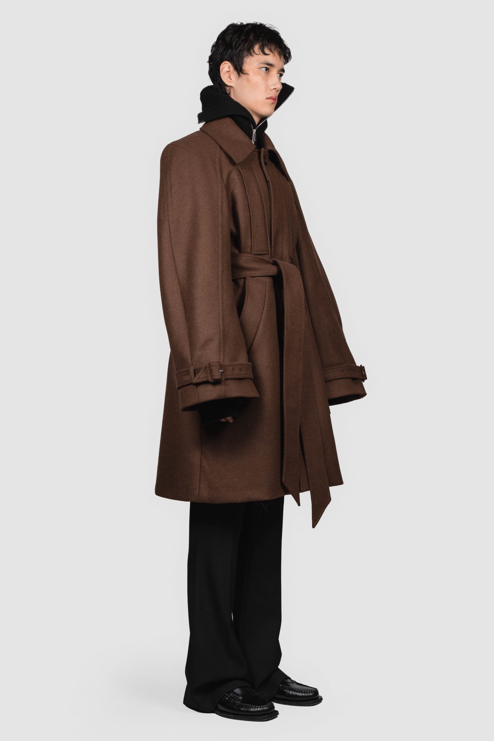 LONG RAGLAN COAT