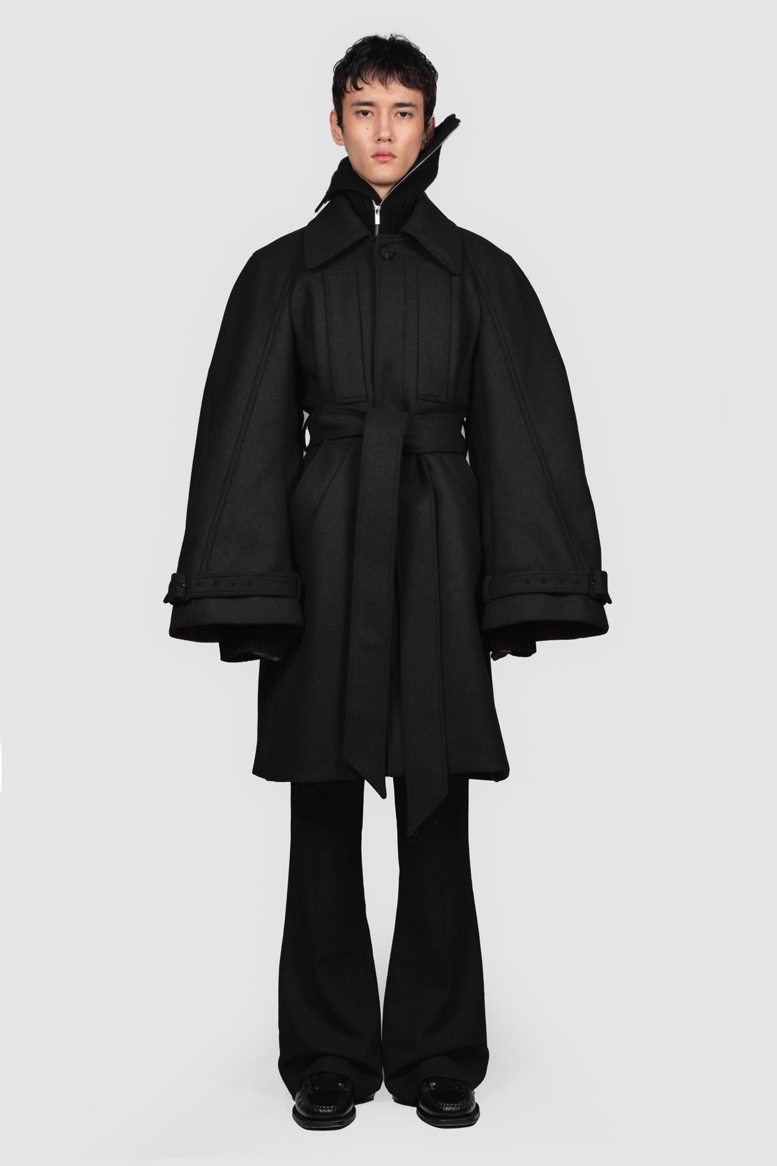 LONG RAGLAN COAT