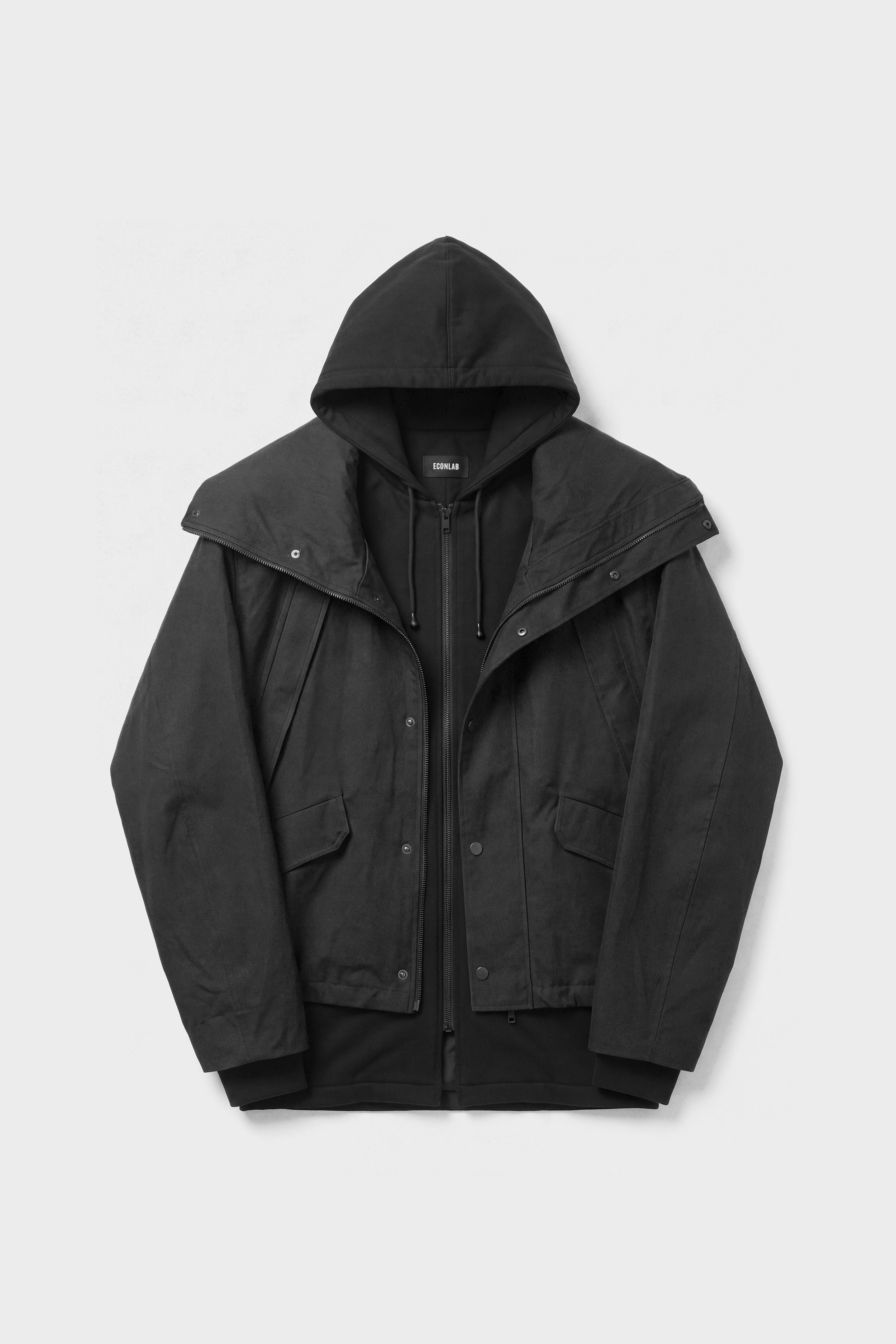 HOODED TRACK JACKET