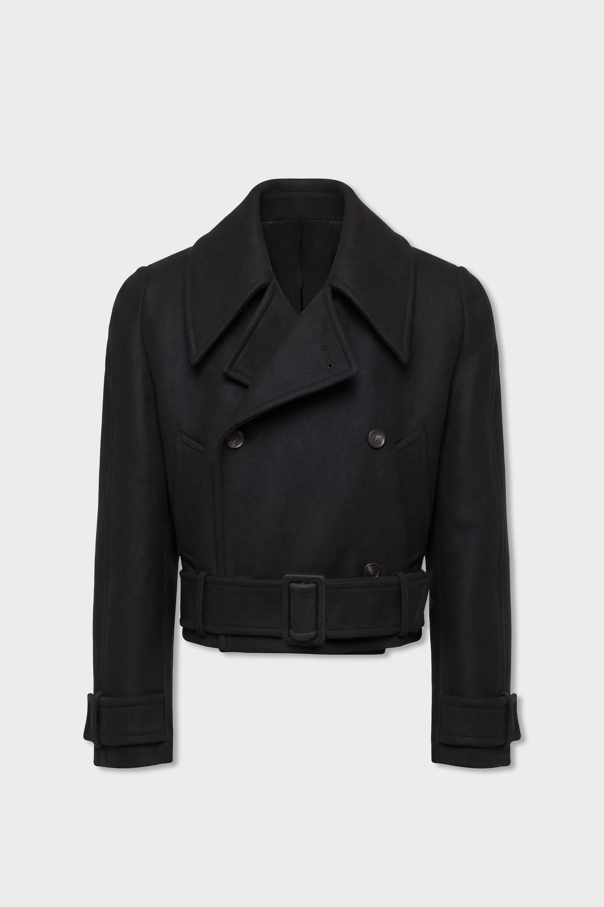 TAILORED RAGLAN CROP COAT