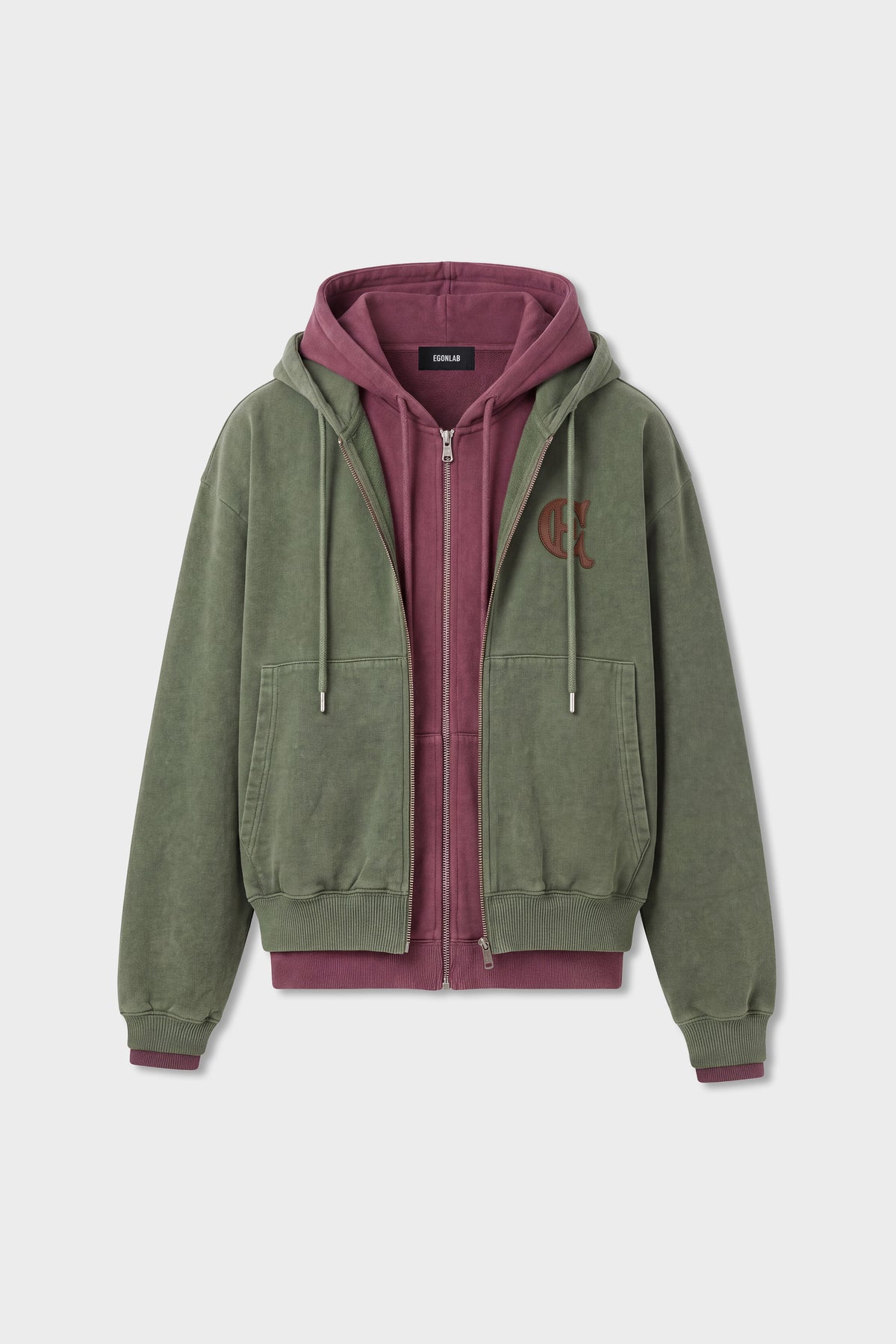 DOUBLE HOODIE