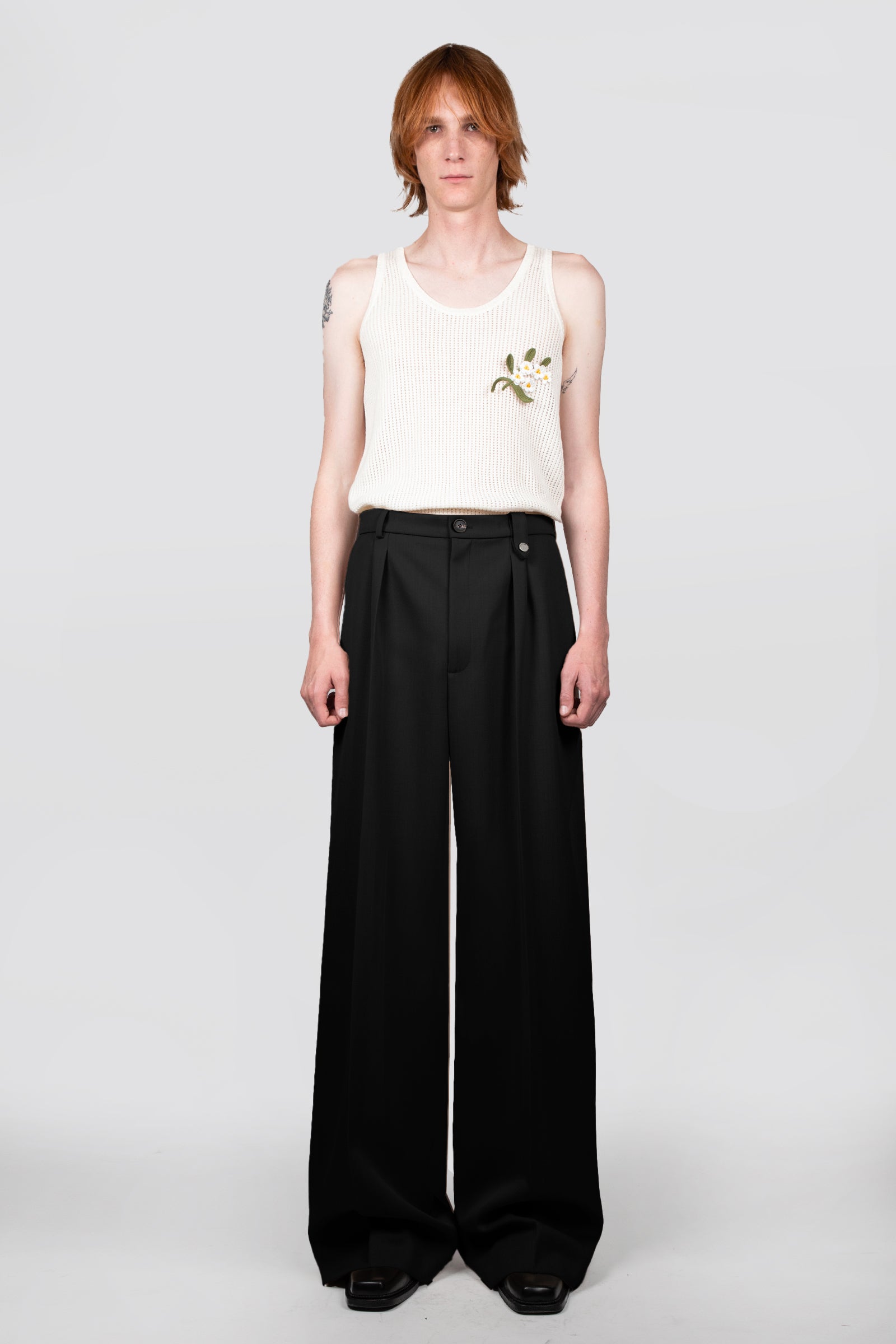 PLEATED PANTS