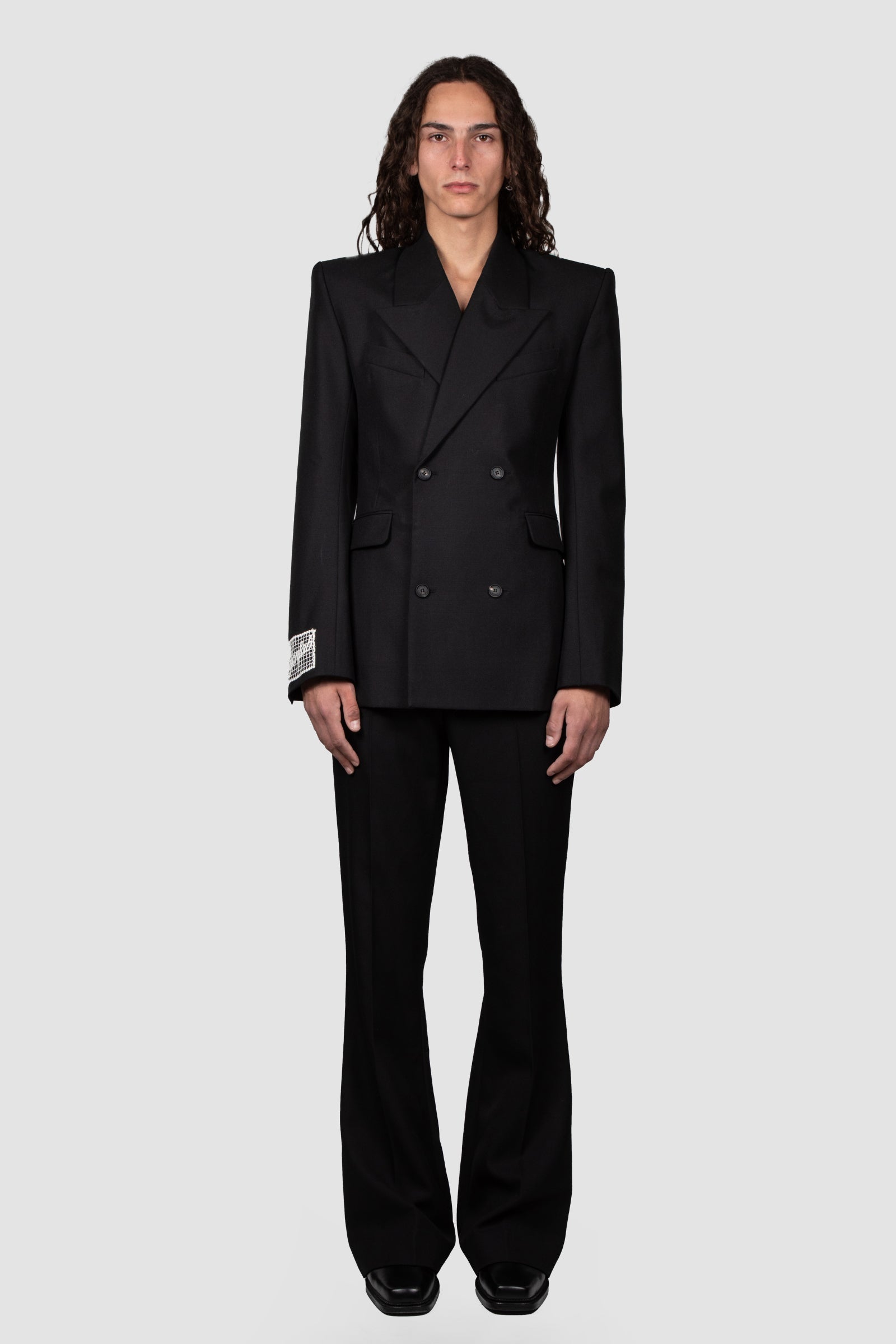 FITTED DOUBLE BREASTED JACKET