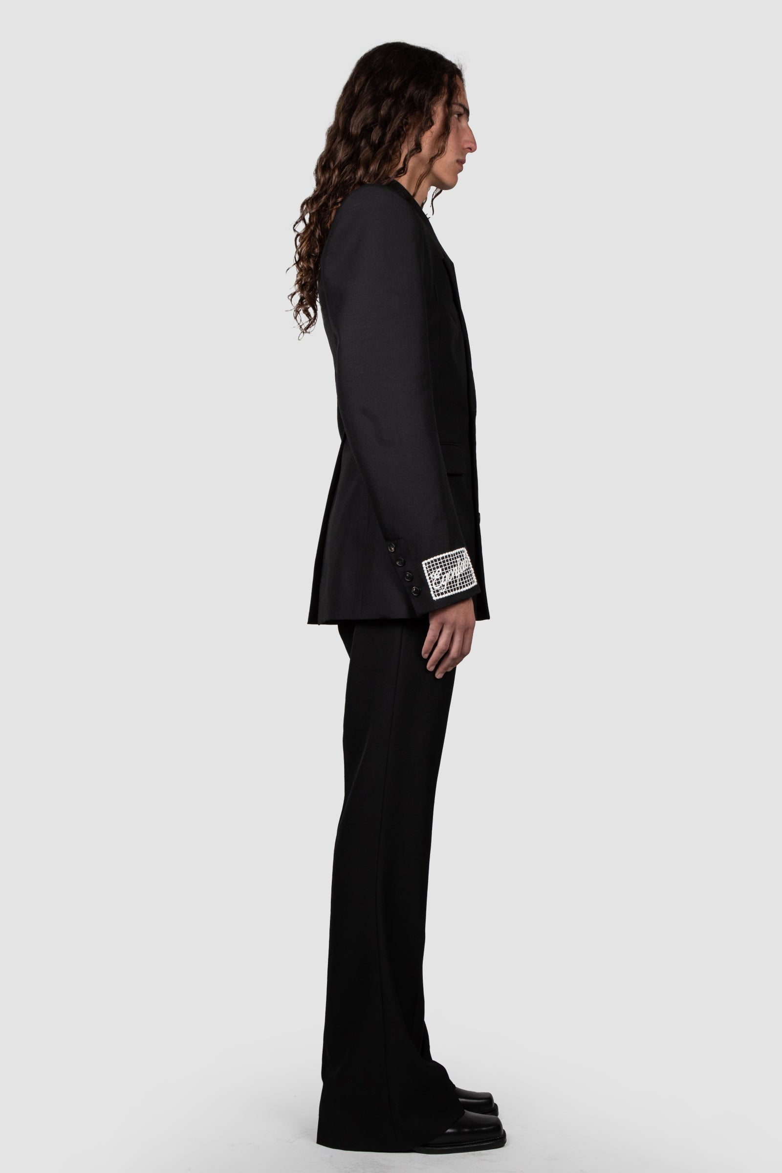 FITTED DOUBLE BREASTED JACKET