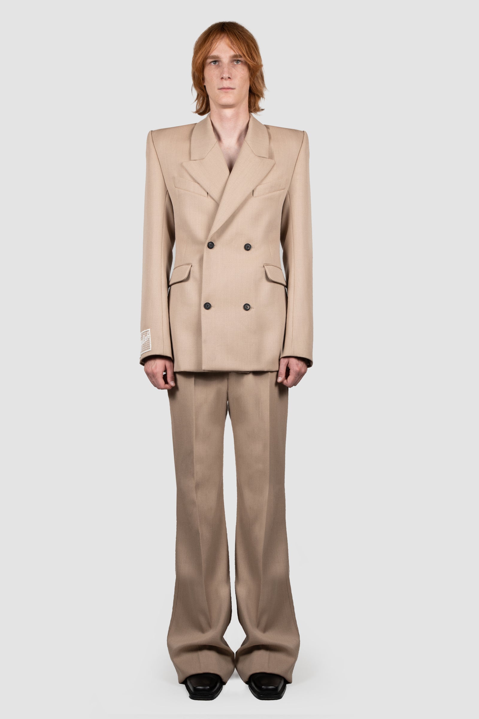 FITTED DOUBLE BREASTED JACKET