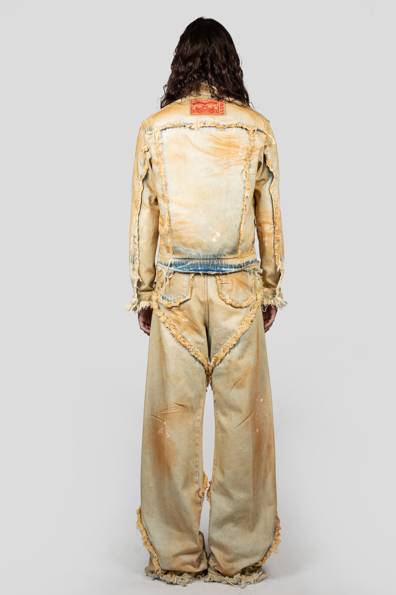 RAW EDGES DENIM JACKET