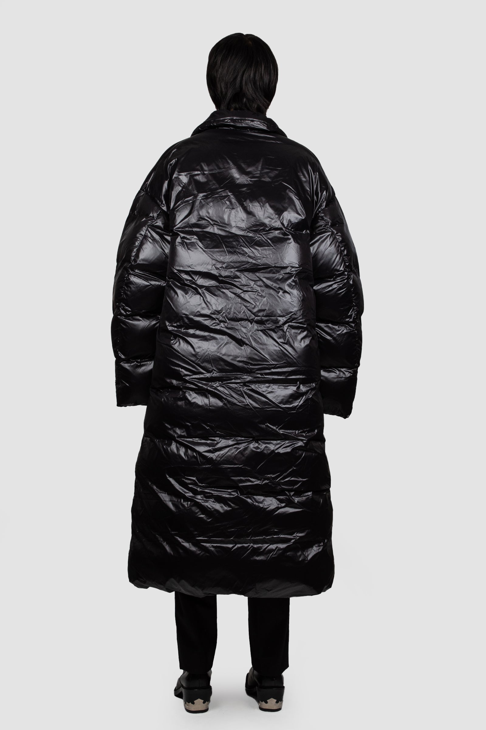 JSMC BLACK PUFFER COAT