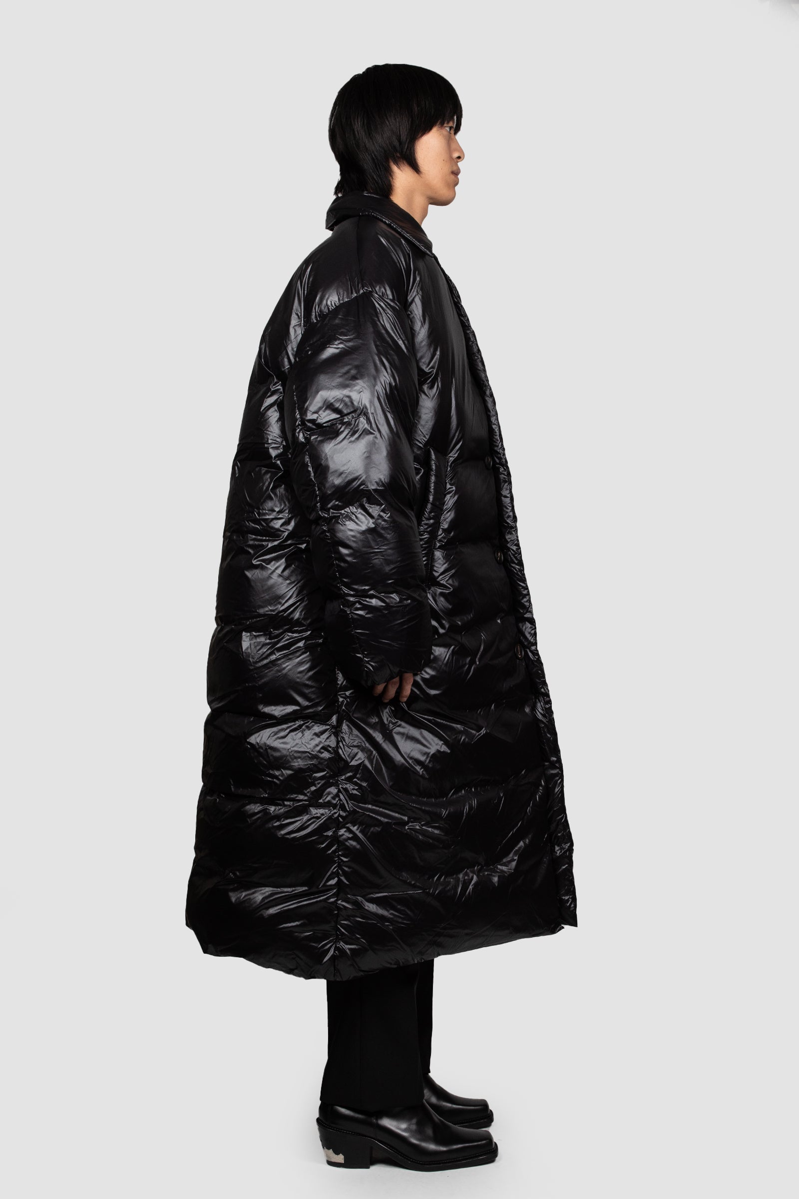 JSMC BLACK PUFFER COAT