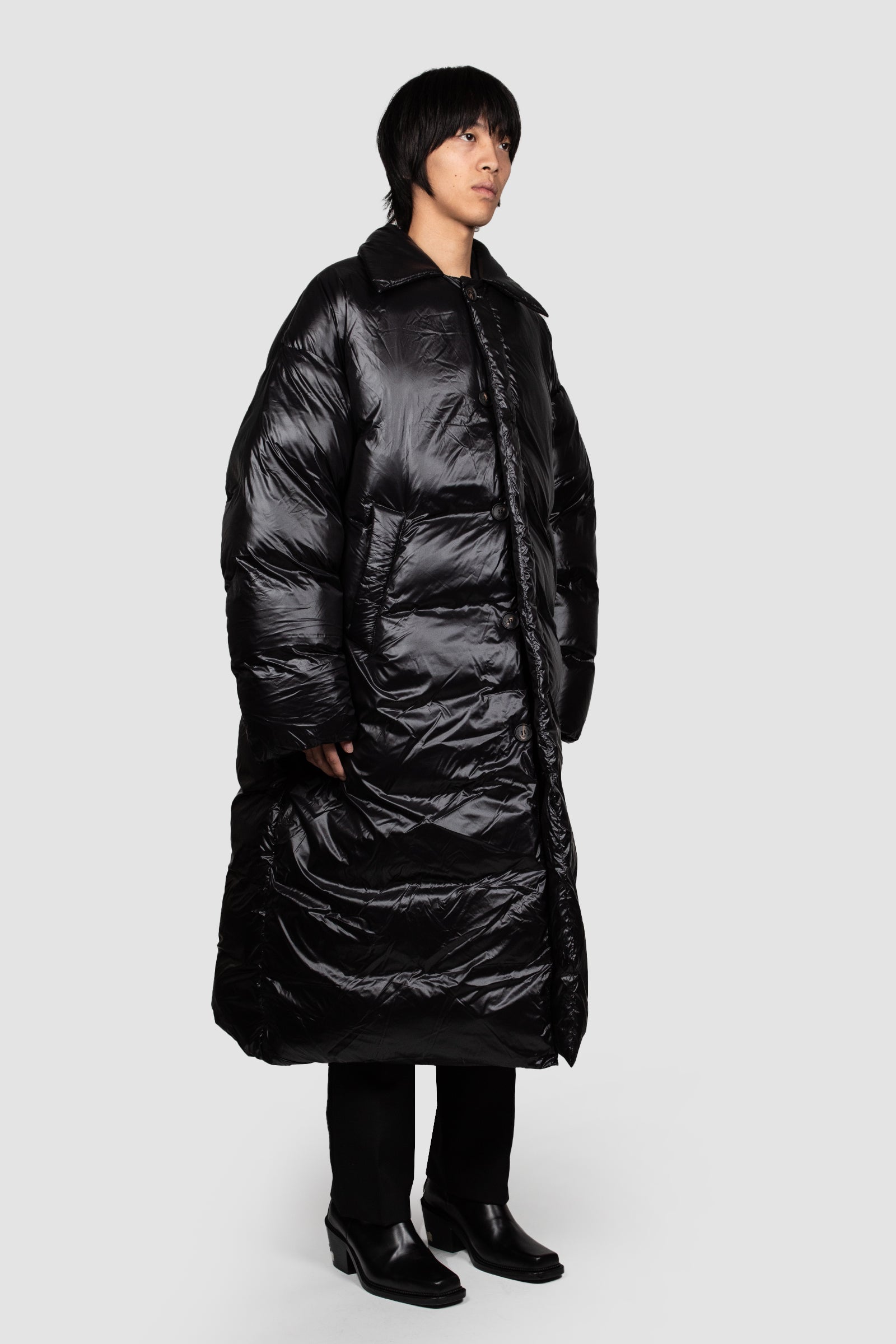 JSMC BLACK PUFFER COAT